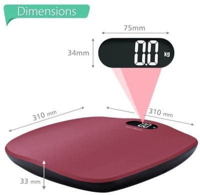 Health Sense Digital Bathroom Scale