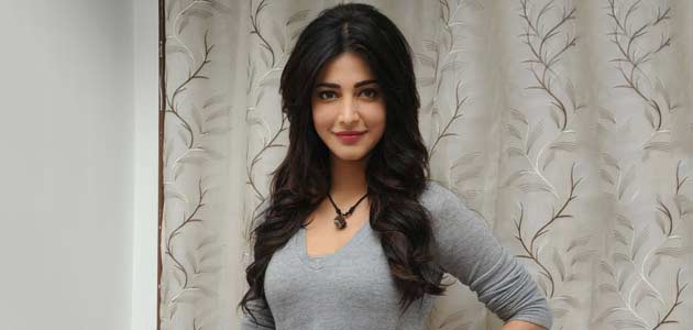 Shruti hassan wearing a Rudraksh