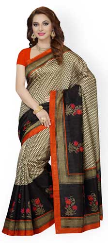 Bhagalpuri Art Silk Traditional Saree