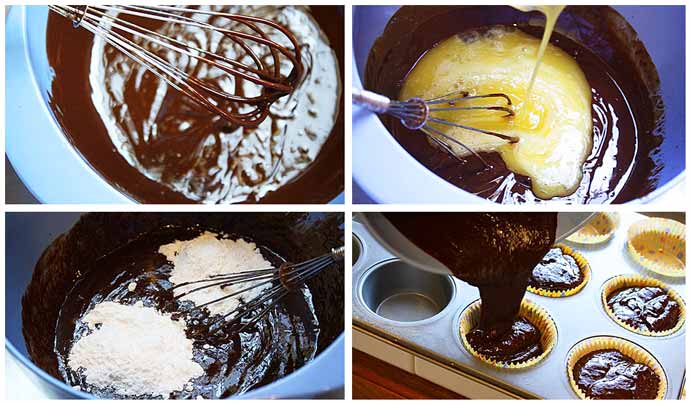 Making Of Chocolate Cake