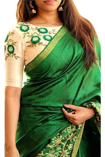 Paothani Cotton Silk Saree 