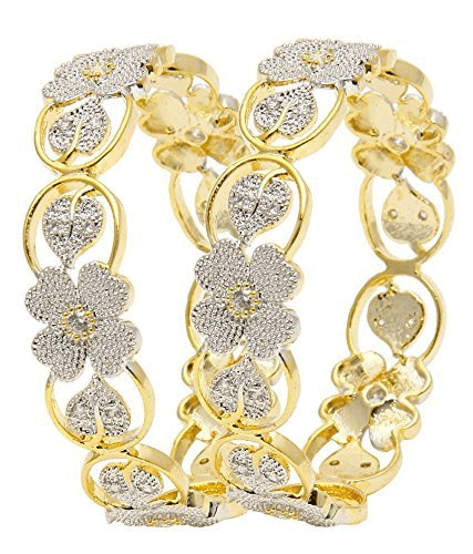 Floral-Shape-Gold-bangles