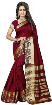 Cotton Silk Saree