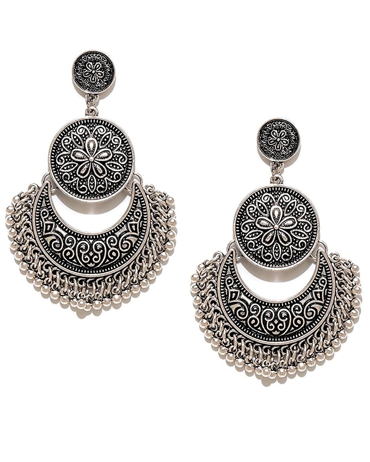 Silver-Plated-Earrings