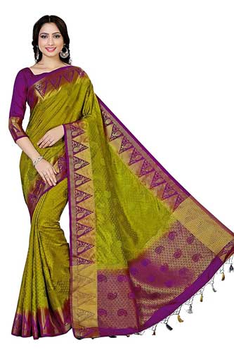 Tassar Silk Saree 