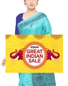 Amazon Great India Sale 2018: Saree Best Deals