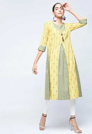 A-Line Kurta With Tassels