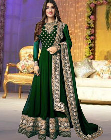 Anarkali Salwar Suit with beauitful Embroidery