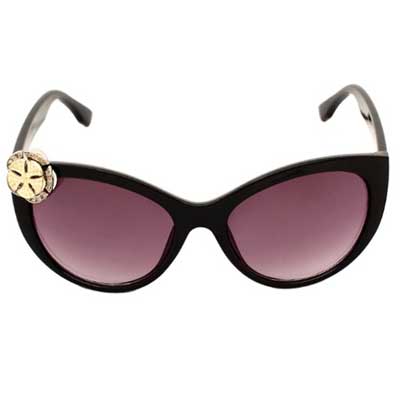 Black Cat-Eye Sunglasses