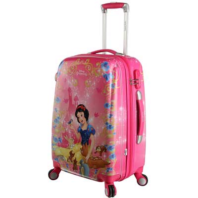 Disney Snow White Hard Sided Kids Checkin Luggage 