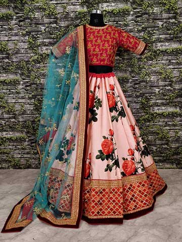 Embroidered Designer Lehenga 