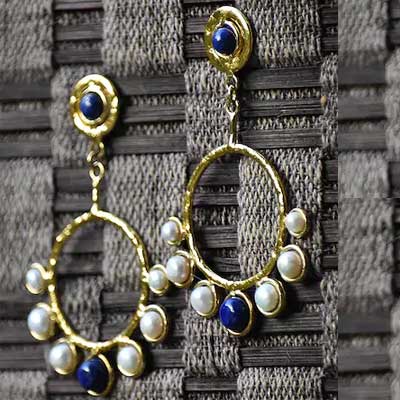 Gold Drop Earring