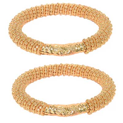 Gold Tone Bangles