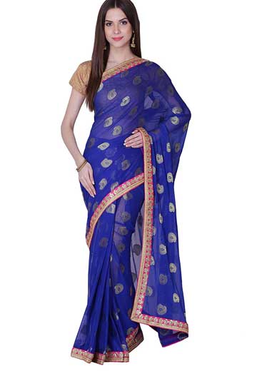 Gotta-patti Work Saree