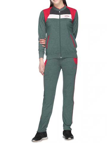 Green Printed Tracksuit