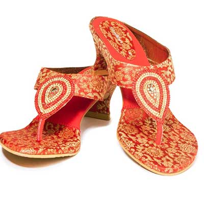 Khadims Women Ethnic Heel Sandal