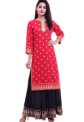 Kurti Skirt Set For Women