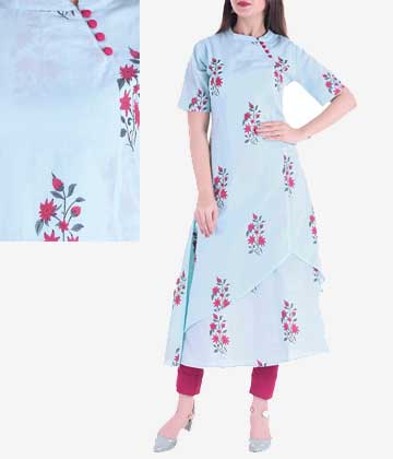 Layered Printed Kurta