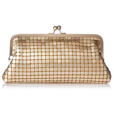 Lino Perros Women's Clutch (Golden)