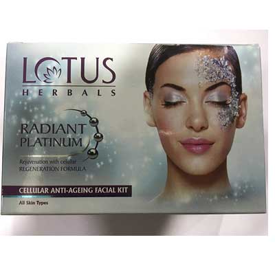 Lotus Herbals Radiant Platinum Facial Kit