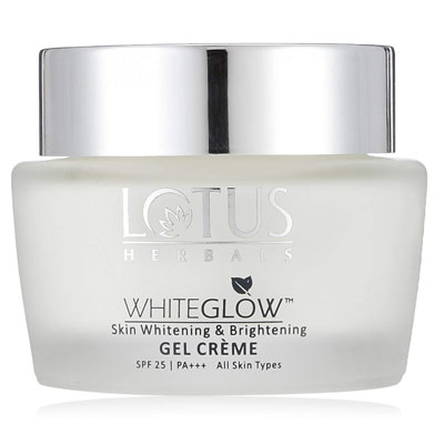 Lotus Herbals Whiteglow Skin Whitening And Brightening Gel Creme