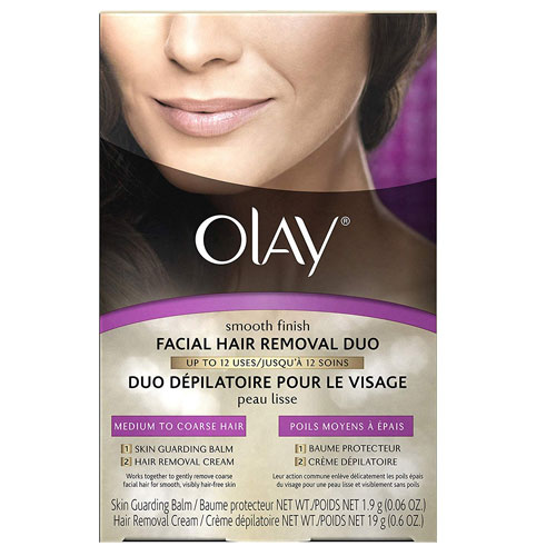 OLAY SMOOTH FINISH FACIAL HAIR REMOVAL KIT