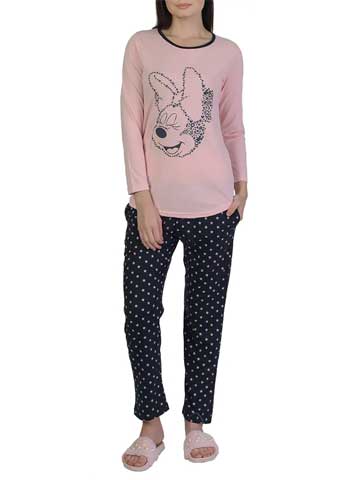 Printed Nightwear Pajama Set
