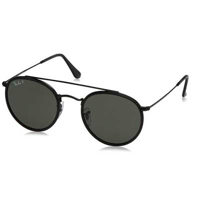 Ray-Ban Women's Round Aviator Flash Sunglasses