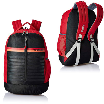 Red Casual Backpack