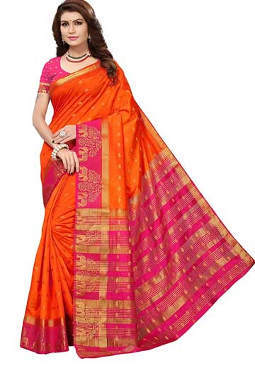 Silk Saree with Blouse Piece