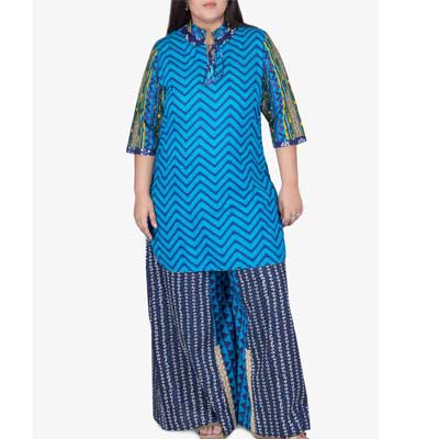 Straight Chevron Kurta