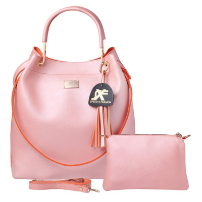 Fashion Women's Handbag and Shoulder Bag with Sling Bag Combo