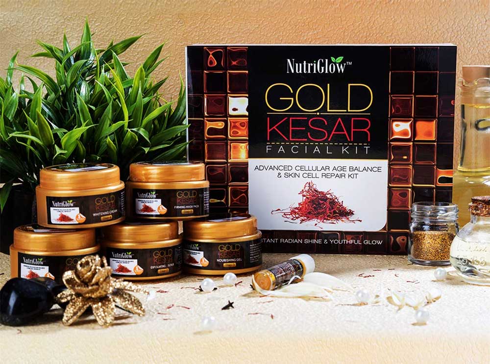 Nutriglow Gold & Kesar Facial Kit