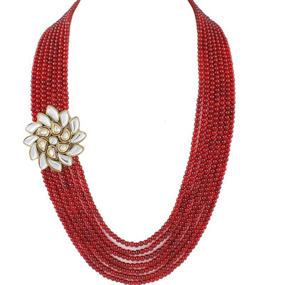 Kundan Wedding Party Wear Necklace