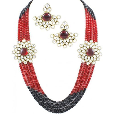  Wedding Party Wear Kundan Jewellery Set