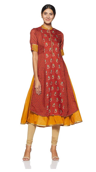 BIBA Women's Sharara Kurta