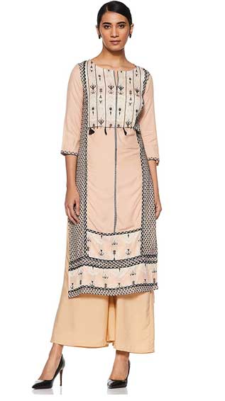 W for Woman Women's Straight Kurta