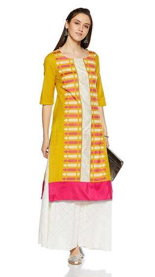  W for Woman Women's Straight Kurta