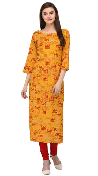 Straight Long cotton Kurti