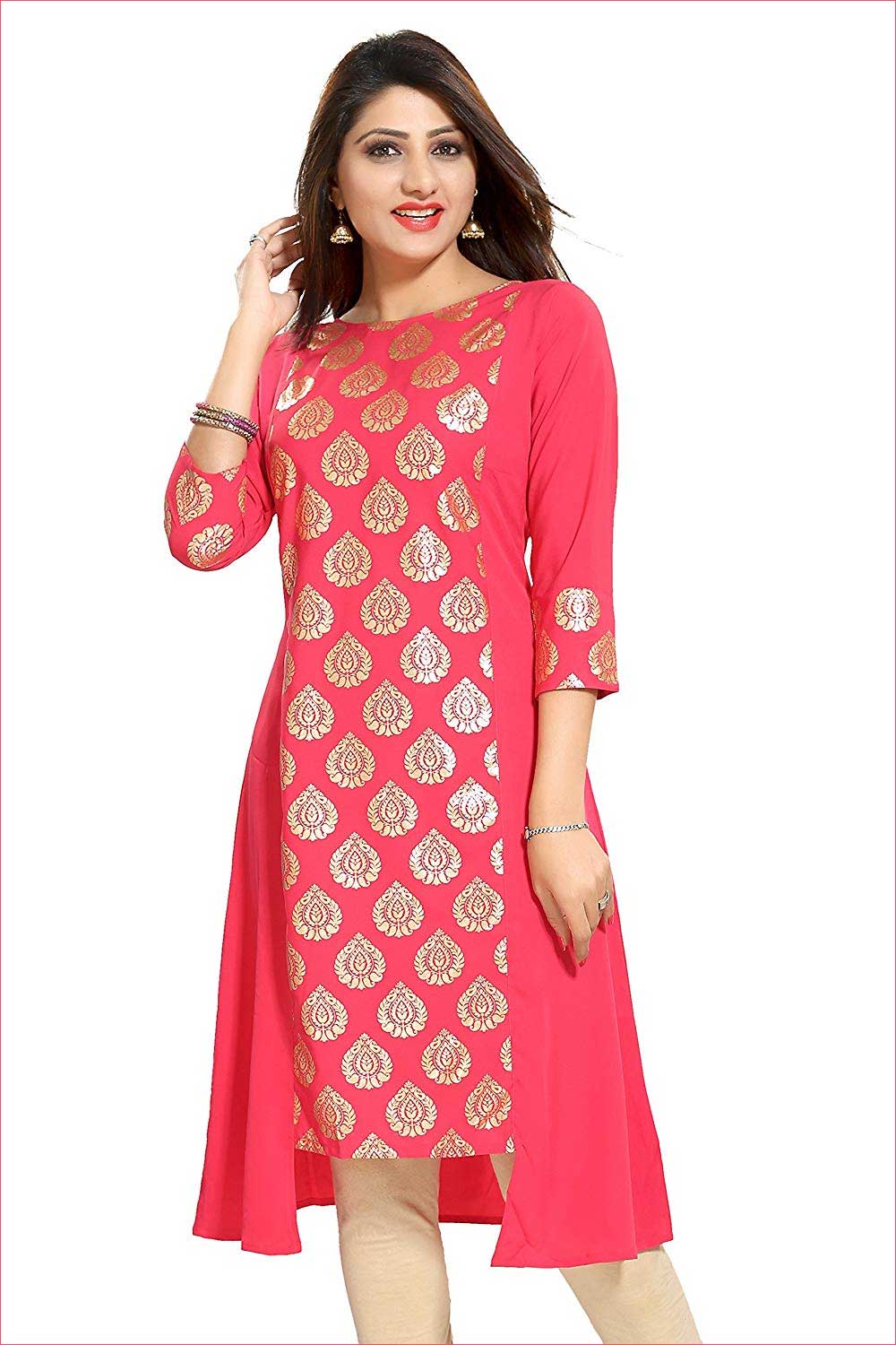 Pink Fancy Kurti