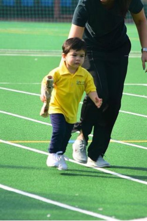 taimur sports day