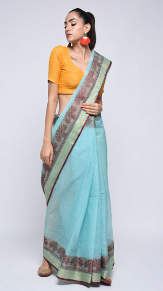 Bengal Tangaail Saree