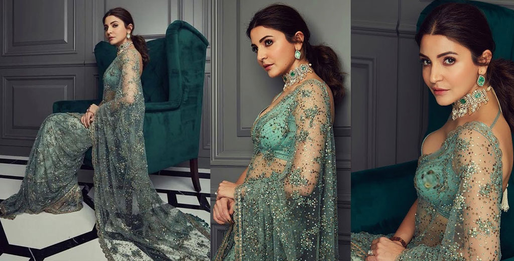 Anushka Sahrma In Saree