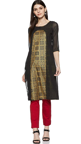 Aurelia Women's Pleated Kurta