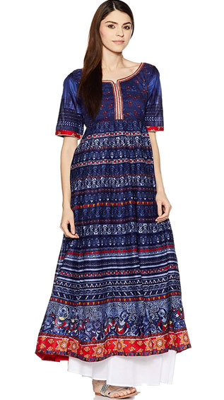 BIBA Women's Anarkali Kurti