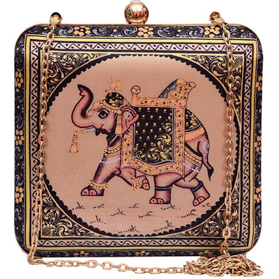 Clutch Purse With Detachable Sling
