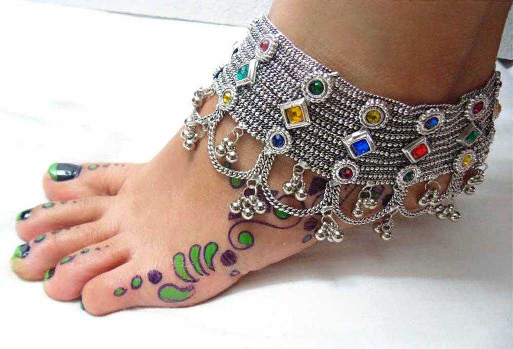 Colourful Anklet