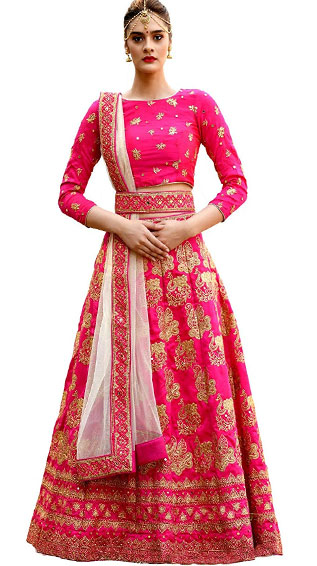 Embroidered Lehenga Choli