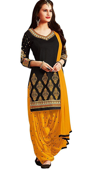 Embroidery Patiyala Salwar Suit