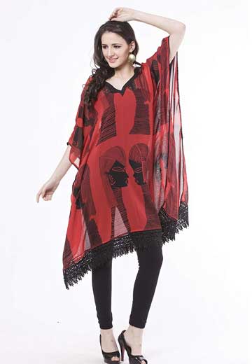 Kaftan Style Kurti 